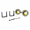 White Angel Eye Fog Lamps Halo Driving Lights For 2015-2018 Chevy Silverado 2500hd 3500hd