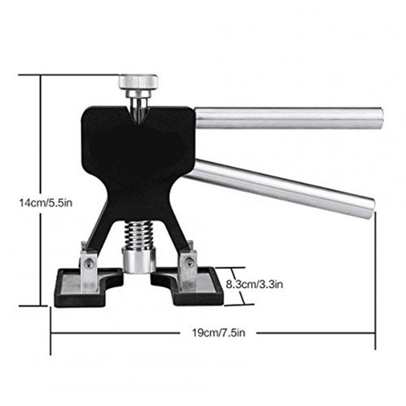 Gs Auto Body Paintless Dent Repair Tools Removal Black Lifter Puller Hail Damage Remover Hand