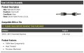 Front Left Driver Side Axle Assembly Compatible With 2010-2017 Chevy Equinox 2 4l 4-cylinder