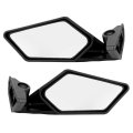 Utv Modified Heavy Duty Rearview Mirror Adjustable Convex Side Mirrors For Maverick X3