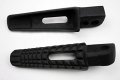 Hongk- Black Rear Passenge Foot Pegs Bracket Compatible With Suzuki Gsx-r Gsxr600 750 2008-2010 B01c0su5oa