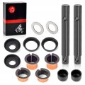 Steering Knuckle King Pin Bushing Repair Kit Compatible With Yamaha Golf Cart G2 G8 G9 G11 G14 G16 G19 G20 1985-2001