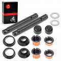 Steering Knuckle King Pin Bushing Repair Kit Compatible With Yamaha Golf Cart G2 G8 G9 G11 G14 G16 G19 G20 1985-2001
