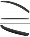 Jdm Sport Style Primered Matte Black Rear Trunk Spoiler Wing Compatible For 2014-2019 Toyota Corolla L Le S