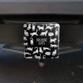 Because Cats Funny Kitties Lounging Around Tow Trailer Hitch Cover Plug Insert