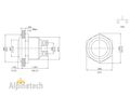 Alpinetech 19mm 3 4 Momentary Nc Stainless Steel Metal Push Button Switch Screw Terminal Normally Closed 