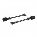 X Autohaux Car Speaker Wire Adapter Audio Horn Harness Cable Connector For Honda Civic 4pcs