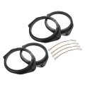 2 Set 6 5 Car Speaker Adapter Spacer Ring With Wire Combination For Chevy Silverado 1500 1999-2007 