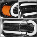 Auto Dynasty Led Drl Bar Sequential Turn Signal Front Bumper Lights Compatible With Toyota Fj Cruiser 07-14 Driver And