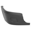Front Bumper End Cap For 2008-2017 Freightliner Cascadia 21-27300-001 Right Passenger Side Without Fog Light Cut-out Black 