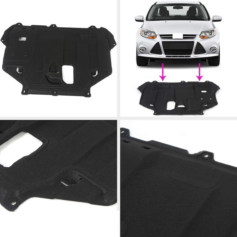 Engine Splash Shield For Ford C-max 13-18 Fit Focus 12-18 Transit Connect 14-17 Cover Av6z6p013a Fo1228121