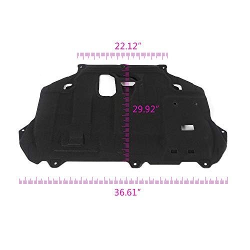 Engine Splash Shield For Ford C-max 13-18 Fit Focus 12-18 Transit Connect 14-17 Cover Av6z6p013a Fo1228121