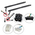 2 Pcs Rear Electric Tailgate Lift Support Left And Right Side Replacement For X5 E70 2007 2008 2009 2010 2011 2012 2013