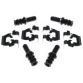 Rear Disc Brake Caliper Hardware Kit For Ford Excursion 2000 To 2005 Steel Gold Classification With Clips And Bushings