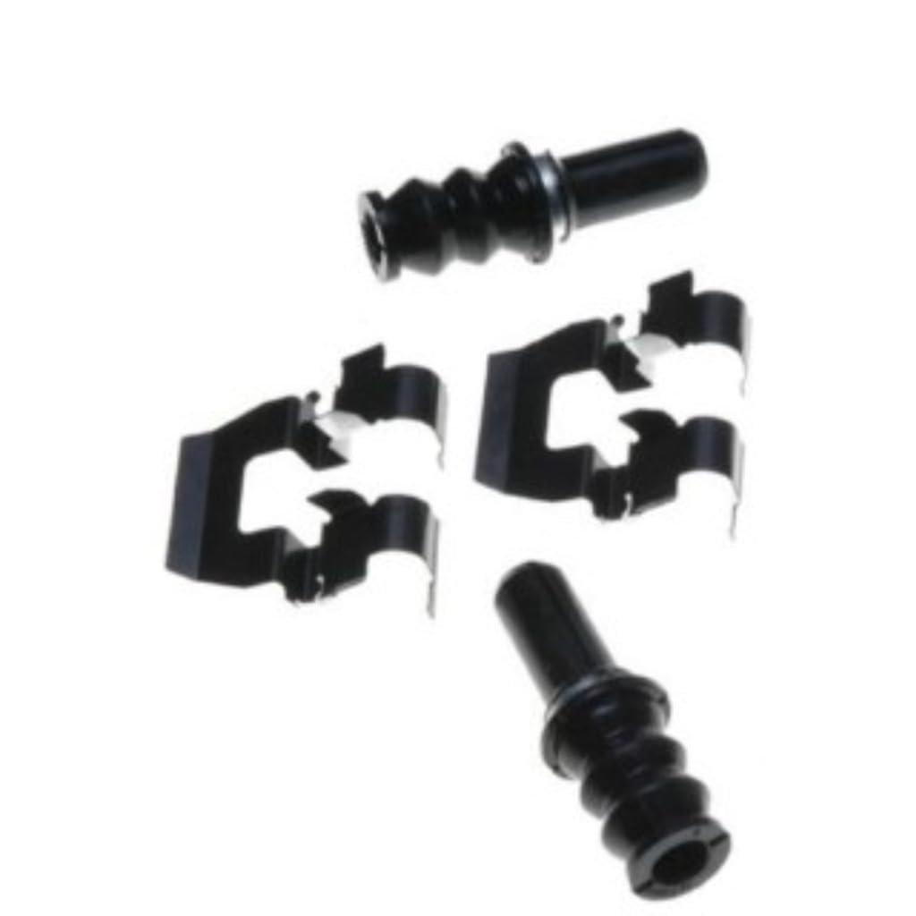 Rear Disc Brake Caliper Hardware Kit For Ford Excursion 2000 To 2005 Steel Gold Classification With Clips And Bushings