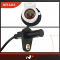 A-premium Rear Left Abs Wheel Speed Sensor Compatible With Ford Lincoln Models Edge Mkx 2007-2010 3 5l Awd Driver Side Replaces