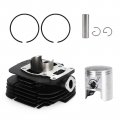Topteng Motorcycle Piston Cylinder Kit 64mm Gasket Top End Fits For Suzuki Ts185 Ts185c Sierra 1978-1981 11210-29900