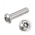 Uxcell M8x30mm Torx Security Machine Screw 20pcs Pan Head Screws Inside Column 304 Stainless Steel Fasteners Bolts