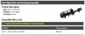 Front Right Passenger Side Strut And Coil Spring Assembly Compatible With 2013-2014 Subaru Outback Manual Transmission