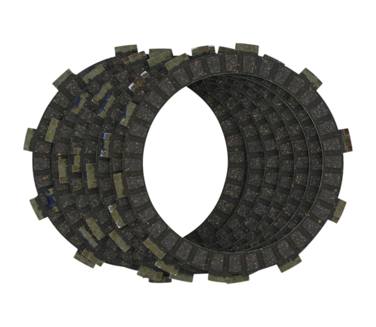 Vesrah Vc-175 Clutch Friction Plate Disc Set For Honda Cr125 Xr400 Cbr600 Trx250 Trx400 And Yamaha Yzf R3 7 Plates Cork