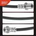 A-premium Rear Inner Brake Hydraulic Hoses Compatible With Select Hummer Models H2 2008-2009 Replace 15288885 Pack Of 2