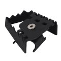Brake Pedal Enlarge Extension Rear Foot Lever Pad Extender For F800gs F700gs Black 