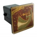Christmas Holiday Joy To The World Angel Tow Trailer Hitch Cover Plug Insert