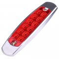 Truck Side Marker Lamp Universala 5x Red 12led Light Bulbs For Bus Boat Trailer Pickupa Indicator Assemblies 