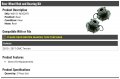Rear Wheel Hub And Bearing Kit 2 Piece Set Compatible With 2010-2017 Gmc Terrain