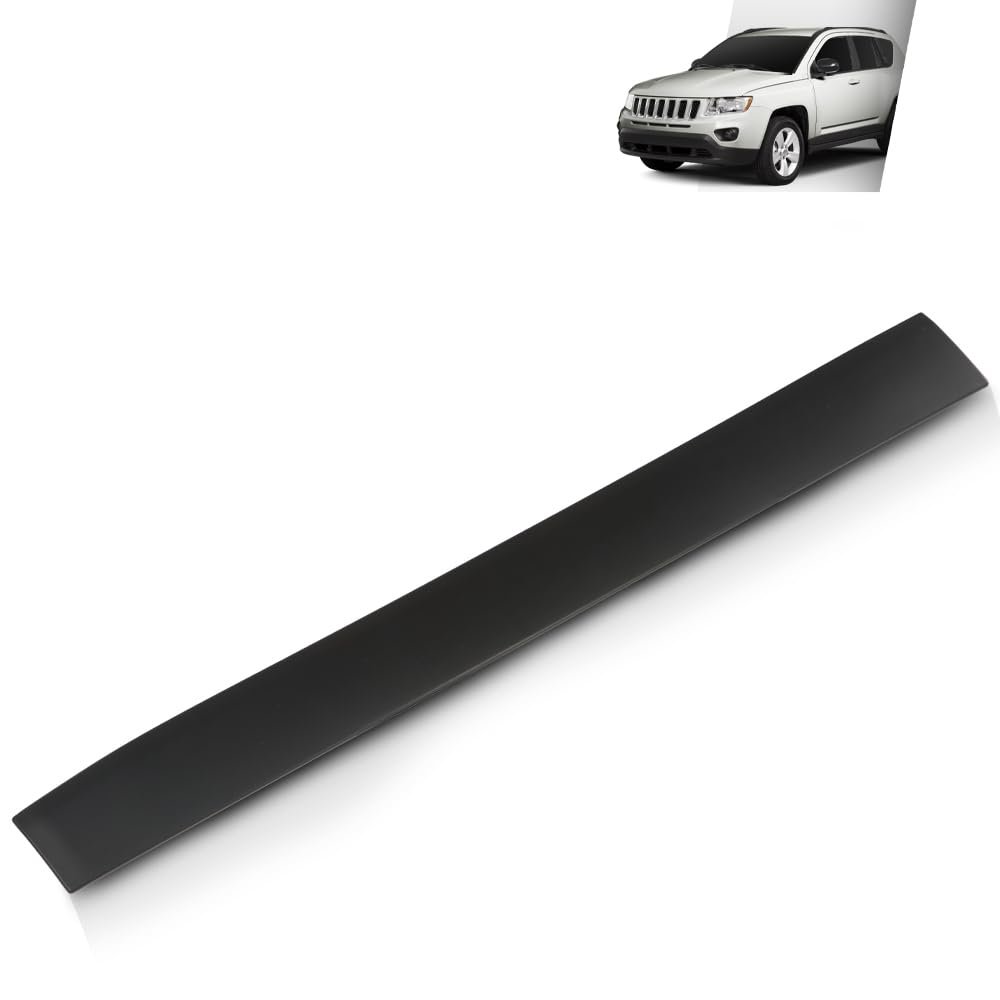 Left Lower Front Door Molding For Jeep Compass 2011-2017 Black 5182563ab