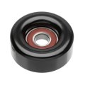 Idler Pulley For Kenworth W900 2010 2011 Steel Serpentine Belt 1 23 In Width With Outside Dust Shield Replacement 19188066 