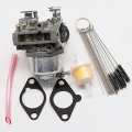 Carburetor For Kawasaki 15003-2349 Fc420v 4 Stroke Engines Mower With Gaskets Carbon Dirt Jet Cleaner Tool Kit Fuel Filter