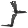 Fender Liner Front Driver And Passenger Side Section For Audi A3 Base 2006-2008 8p0821191c 8p0821192b Au1250101 Au1251101 Black 