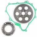 Caltric Starter Clutch Gear Idler One-way Gaske Kit Compatible With Yamaha Wolverine 450 Yfm45 2006-2010