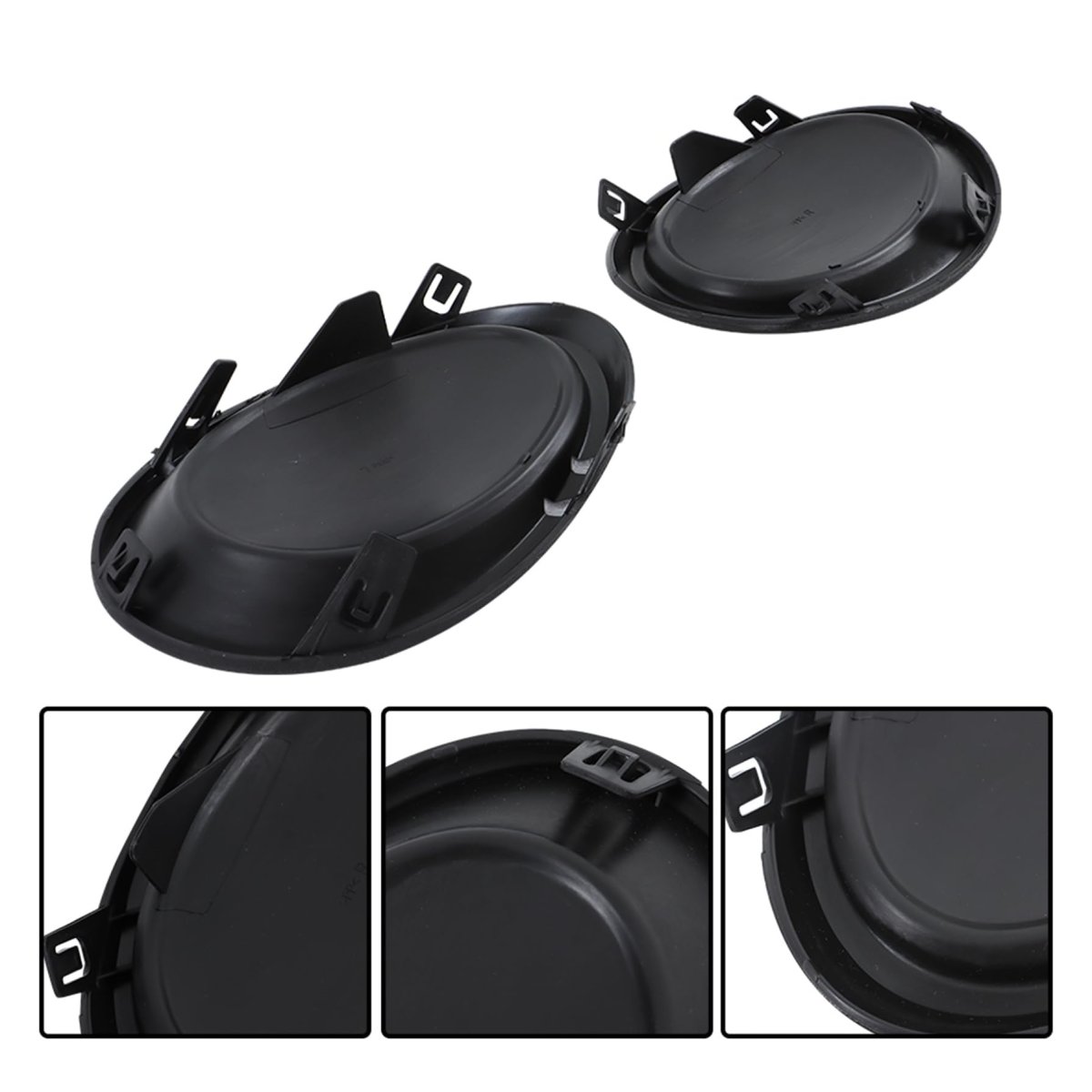 Front Bumper Fog Light Cover Pair For Rogue Sport 2017 2019 Driver And Passenger Side Replacement Ni1038155 Ni1039155