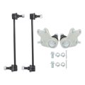4pc Front Lower Ball Joints And Sway Bar Link Kit Replacement For Rx350 2010-2019 Venza 2009-2016 Rx450h Highlander 2008-2019 A