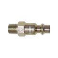 Interstate Pneumatics Cph421 4 Inch Industrial Steel Coupler Plug 1 8 Male Npt 