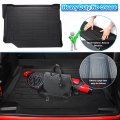 Cartist Cargo Liner Fits For Jeep Wrangler 4xe 2021 2022 2023 2024 Not 2 Door And Jl Unlimited Models All Weather Trunk Mat