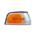Honda Accord 1992 1993 Side Marker Light Passenger Front Clear Amber Lens Plastic Assembly With Bulbs Replacement For 