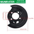 Munirater Rear Parking Brake Assembly Replacement For R-am 2500 3500 2009-2011 924-237