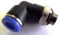 Push To Connect L Shaped Elbow Male Fitting 4 Mm Od 1 8 Bspp G 