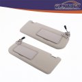 Beige Left Driver And Right Passenger Side Sun Visor With Lights Replacement For Altima 2019 2020 2021 2022 2023 2024