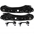 4-piece Rear Trailing Arm Driver Passenger Sway Bar End Link Fit 2011-2013 For Chrysler 200 2007-2010 Sebring 2008-2013 Dodge 