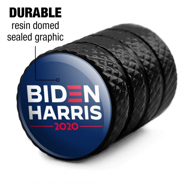 Biden Harris 2020 Tire Rim Wheel Aluminum Valve Stem Caps