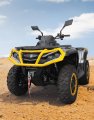 Atv Mirrors 8mm 10mm Foldable Motorcycle With 7 8 Handlebar Mounts Clear Vision Fit Scooter Bike For Polaris Sportsman 