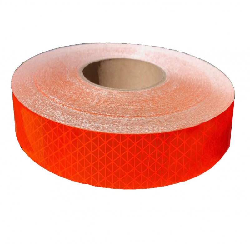 Reflexite Fluorescent Daybright Tape 5 Year V97db Orange 50 Yards 150 Single Roll 2 50mm