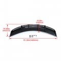 Rear Diffuser For 2017-2023 Tesla Model 3 Sedan V Style Bumper Lip Valance Splitter Body Kit Abs Plastic Black