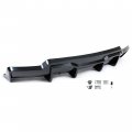 Kuafu Rear Diffuser Compatible With 2017-2023 Tesla Model 3 Sedan V Style Bumper Lip Valance Splitter Body Kit Abs Plastic