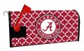 Alabama Crimson Tide Mailbox Cover-university Of Magnetic Mail Box Cover-moroccan Design Officially Licensed Collegiate Product 