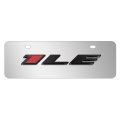 Chevrolet Camaro 1le In 3d 12 X 4 25 European Look Chrome Half-size Stainless Steel License Plate Official Licensed